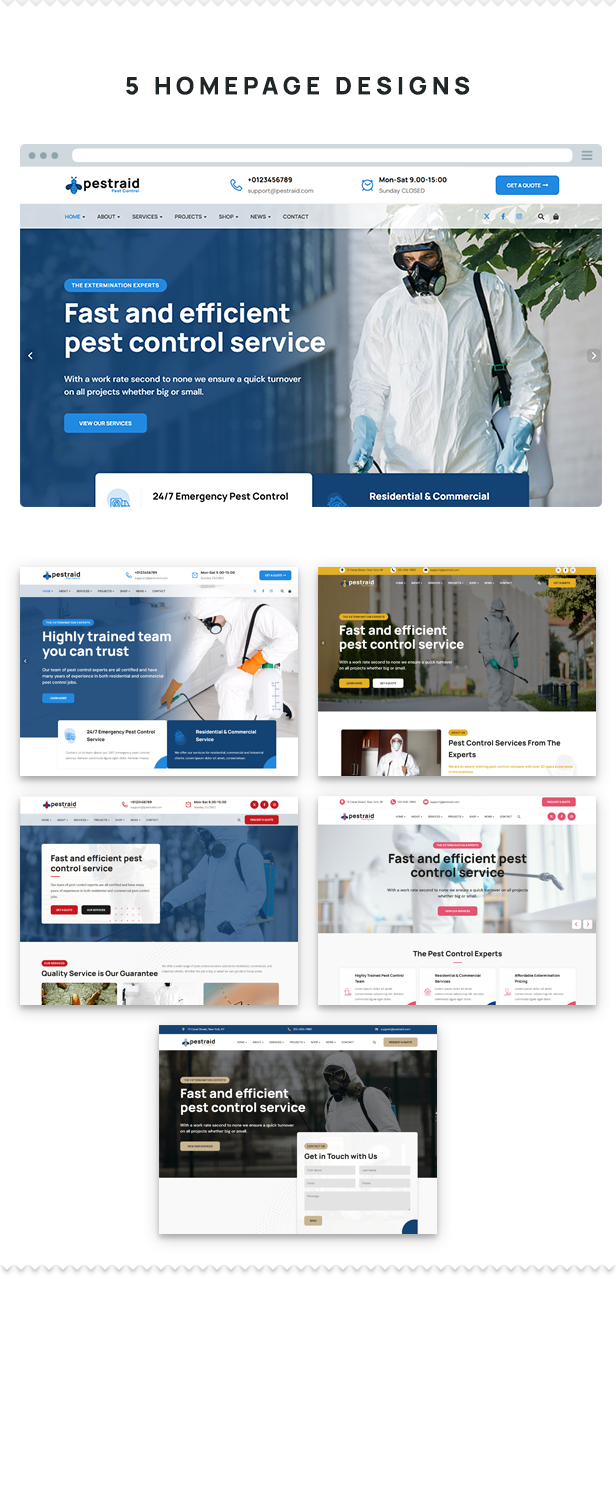 PestRaid - Pest Control WordPress Theme - 4